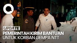 Video Pemerintah Kirim 27 Ton Logistik untuk Korban Gempa NTT