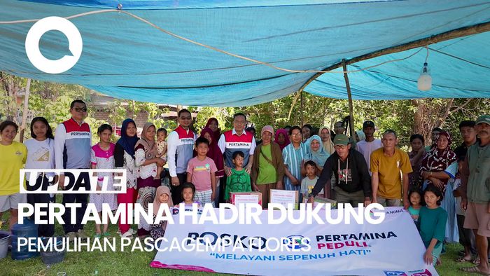 Pertamina Hadir, Dukung Pemulihan Pascagempa Flores