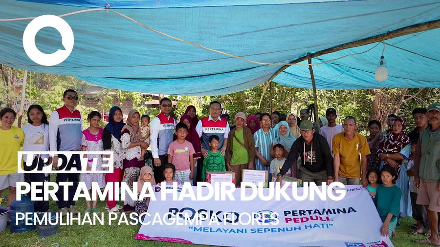 Pertamina Hadir, Dukung Pemulihan Pascagempa Flores