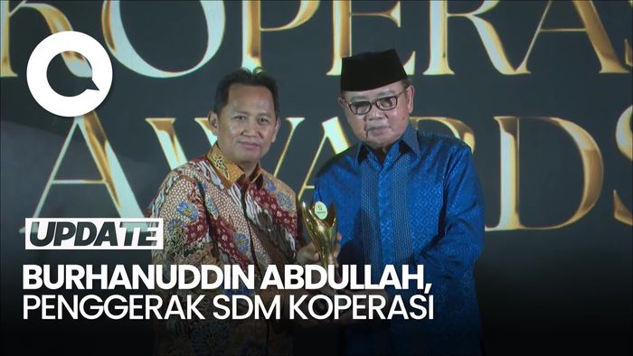 Video Burhanuddin Abdullah Raih Penghargaan Bakti Koperasi Sri Radhana Swasembada