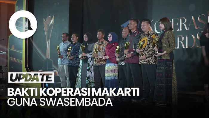  Video Daftar Peraih Koperasi Awards Bakti Koperasi Makarti Guna Swasembada