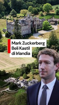 Video: Bos Facebook Beli Istana Seharga Rp 623 M, Ini Penampakannya