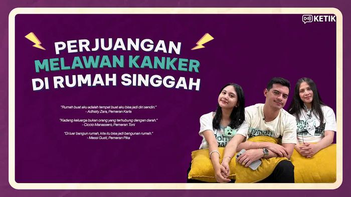 Video KETIK: Transformasi Adhisty Zara-Ciccio Manassero Perankan Pasien Kanker