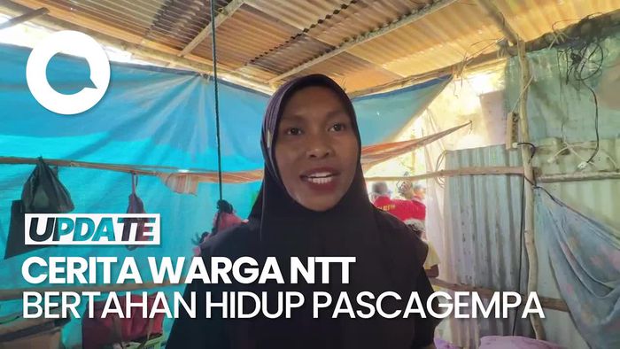Video: Melihat Tenda Mandiri yang Dibangun Warga NTT dari Puing Bangunan