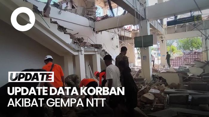 Video Kemenkes: 105 Orang Meninggal Akibat Gempa NTT, 185 Ribu Jiwa Mengungsi