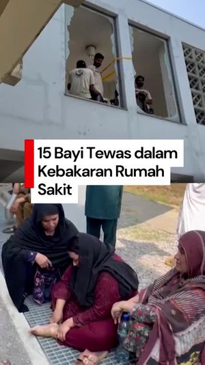 Video: Kebakaran Rumah Sakit di Pakistan, 15 Bayi Tewas