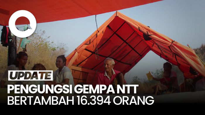Video: Penjelasan BNPB soal Pengungsi Gempa NTT Bertambah Sampai 16.394 Orang