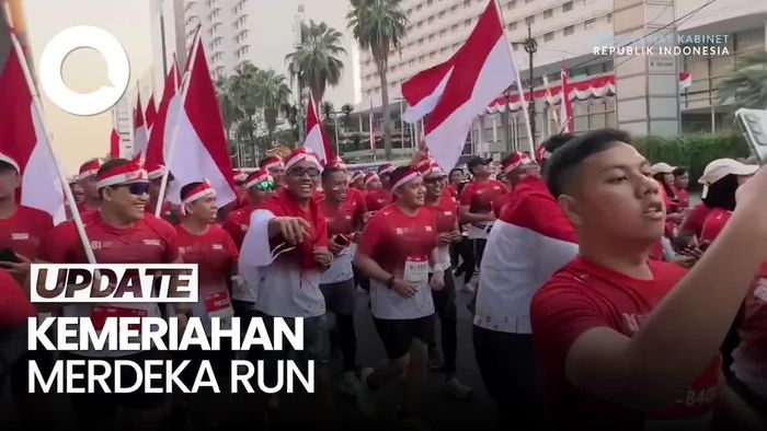 Video: Semarak Merdeka Run Hari Ini, Diikuti Lebih dari 12 Ribu Pelari