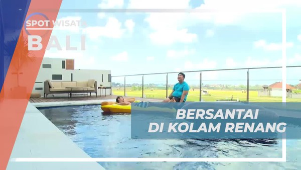 Bersantai di Kolam Renang Sambil Menikmati Hidangan Lezat di Bali