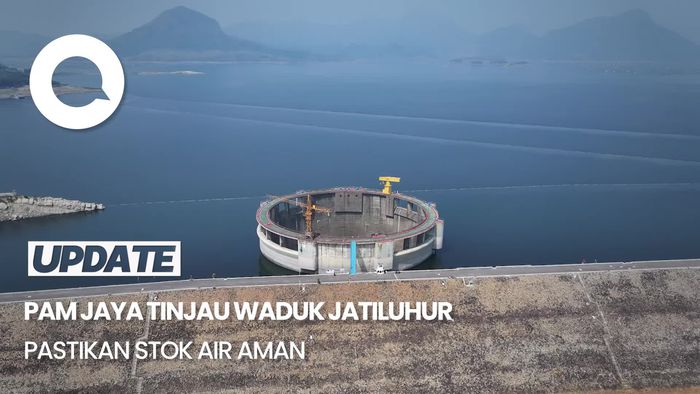 PAM JAYA Tinjau Waduk Jatiluhur, Pastikan Pasokan Air tetap Aman