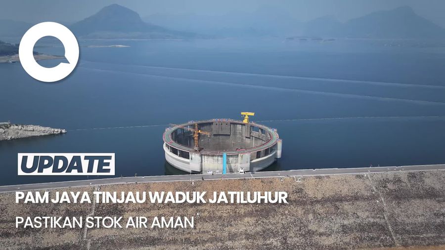 PAM JAYA Tinjau Waduk Jatiluhur, Pastikan Pasokan Air tetap Aman