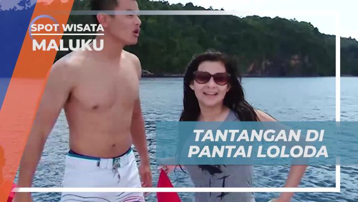 Menikmati Tantangan Seru di Pantai Loloda, Maluku