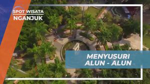 Bersantai di Alun-alun Nganjuk yang Asri dan Menenangkan