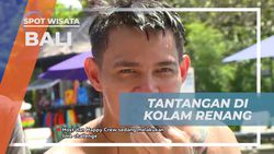 Menantang Diri di Lime Challenge di Kolam Renang Bali