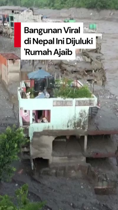 Video: Ini Rumah Ajaib, Bangunan yang Bertahan dari Terjangan Banjir Nepal