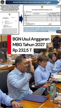 Video: Kepala BGN Usul Anggaran MBG Tahun 2027 Rp 232,5 T