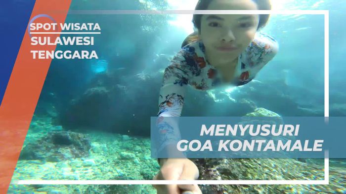 Menyusuri Kedalaman Goa Kontamale untuk Menyelam dan Bersenang-senang di Sulawesi Tenggara