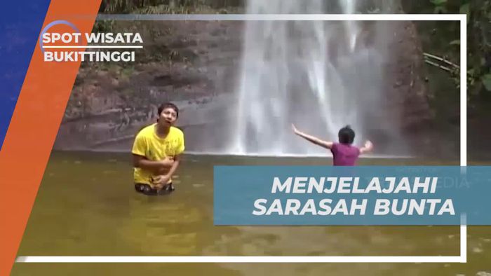 Bermain Air dan Menikmati Alam Bebas di Sarasah Bunta di Bukittinggi 