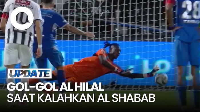 Video: Gol-gol Al Hilal saat Taklukan Al Shabab 2-0 di Liga Saudi