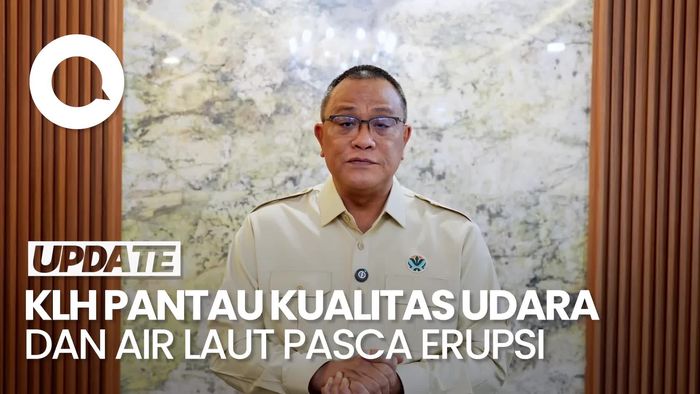 Video: KLH Turunkan Tim Pantau Kualitas Udara dan Air Laut Imbas Erupsi Anak Krakatau