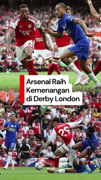 Video Hasil Liga Inggris: Arsenal Kalahkan Chelsea 2-1