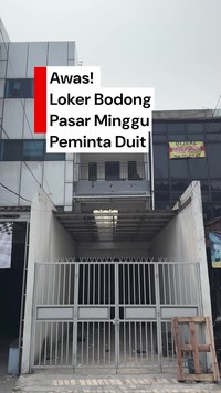 Video: Viral Loker Bodong Pasar Minggu, Begini Kondisi Terkini & Kesaksiannya