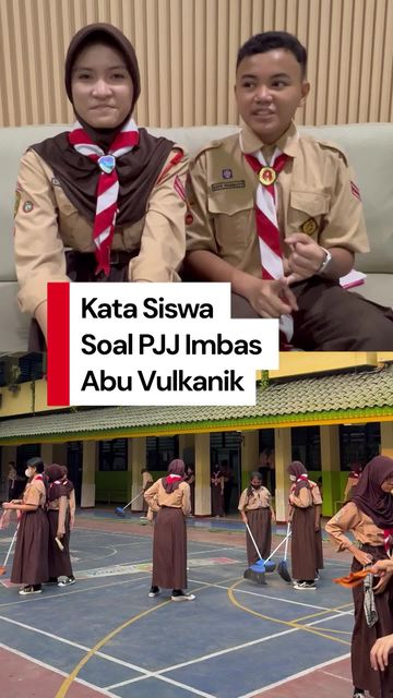 Video: Cerita Murid SMPN 43 Jakarta Jalani PJJ Imbas Erupsi Anak Krakatau