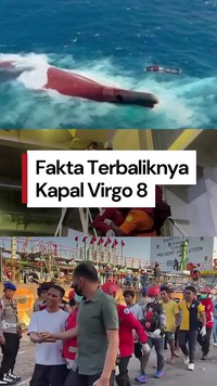 Video Sederat Fakta Kapal Virgo Transport 8 Terbalik
