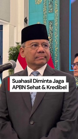Video: Prabowo Minta Suahasil Jaga APBN Sehat Biar Bisa Jalankan Program Prioritas