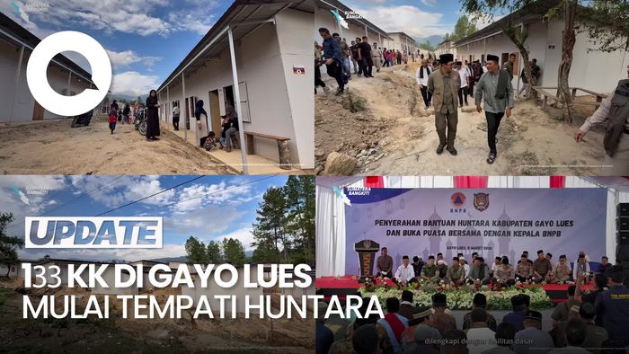 Video: 133 KK di Gayo Lues Tempati Huntara yang Lebih Layak dan Aman