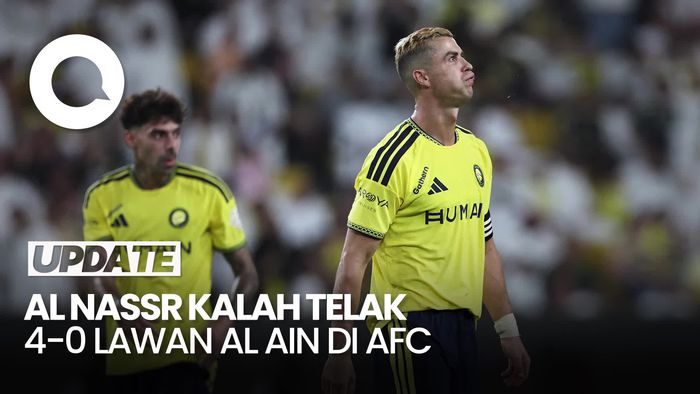 Video: Timnya CR7 Dihajar 4-0 oleh AL Ain di AFC Champions League