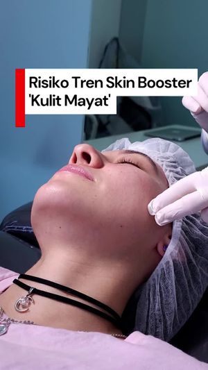 Video Risiko Tren Skin Booster Kulit Mayat: Picu Gangguan Penglihatan
