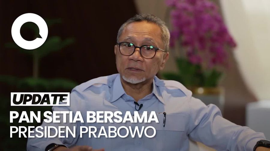 Video: HUT Ke-28 PAN, Zulhas Ungkap Alasan Setia Bersama Prabowo