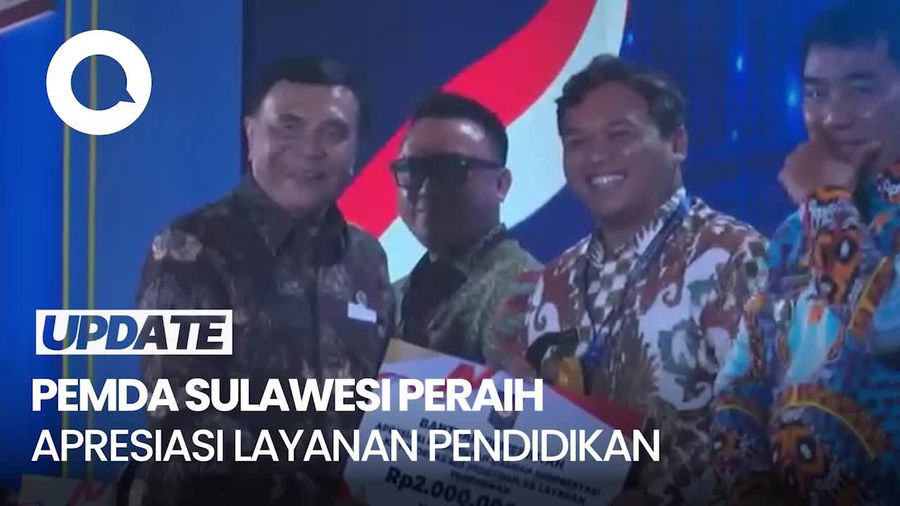 Video: Kota-Provinsi di Sulawesi Penerima Apresiasi Layanan Pendidikan dari Kemendagri