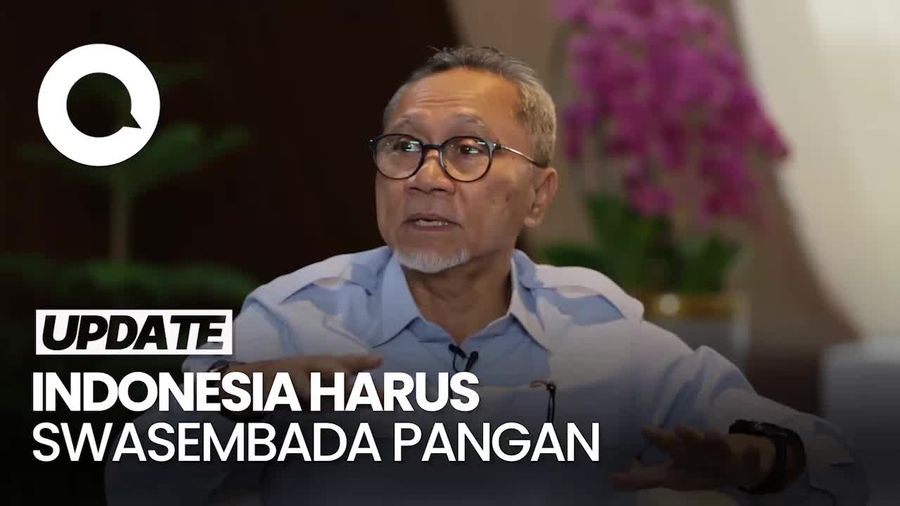 Video Zulhas: Kita Harus Swasembada Pangan karena Itu Kehormatan Petani RI