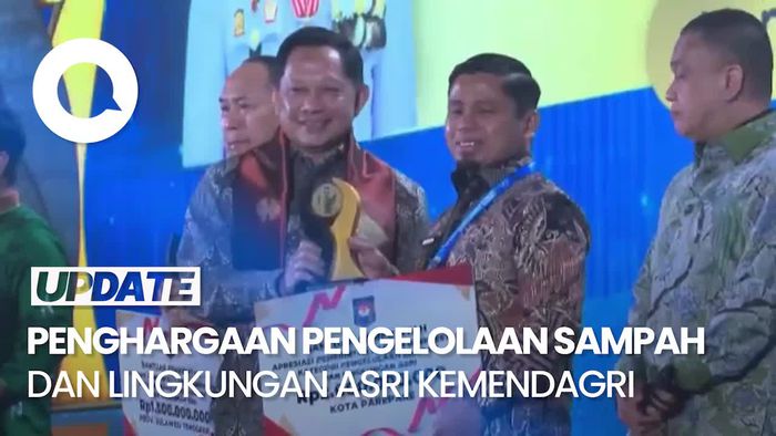 Video: Daftar Kota-Provinsi Penerima Penghargaan Pengelolaan Sampah-Lingkungan Asri dari Kemendagri