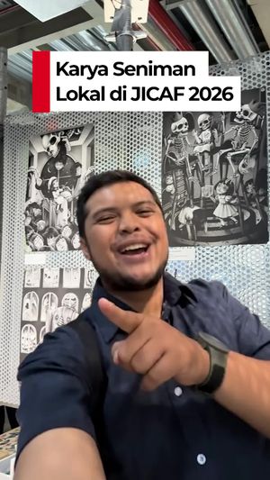 Video Cuci Mata Lihat Karya Unik Seniman di JICAF 2026