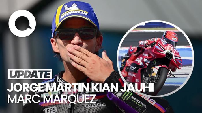 Video Jorge Martin Kian Jauhi Marc Marquez
