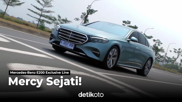Review Mercedes-Benz E200 Exclusive Line: Sedan Mewah yang Gak Sok Sporty 