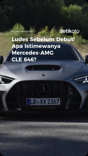Video Ludes Sebelum Debut! Apa Istimewanya Mercedes-AMG CLE 646?