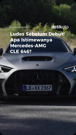 Video Ludes Sebelum Debut! Apa Istimewanya Mercedes-AMG CLE 646?
