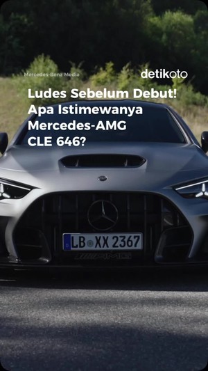 Video Ludes Sebelum Debut! Apa Istimewanya Mercedes-AMG CLE 646?