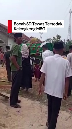 Video: Tersedak Kelengkeng MBG, Bocah SD di Lampung Tengah Tewas