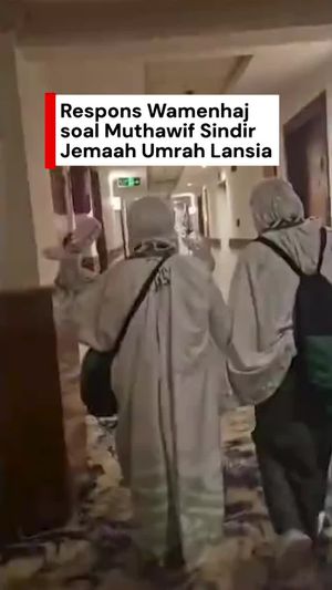 Video Viral Muthawif Sindir Jemaah Umrah Lansia, Wamenhaj: Blacklist!