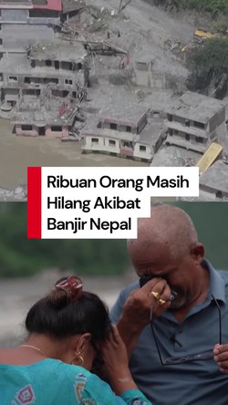 Video: Lewat 1 Bulan Banjir Nepal, 5.000 Orang Masih Hilang