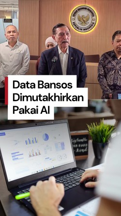 Video: Data Bansos Bakal Dimuktahirkan Pakai AI, Dimulai 2027