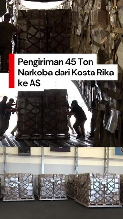 Video: Kosta Rika Kirim 45 Ton Narkoba ke AS, Untuk Apa?