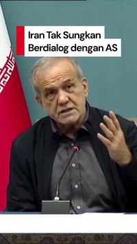 Video Presiden Iran: AS Ingin Hancurkan Iran, Tak Berniat Dialog