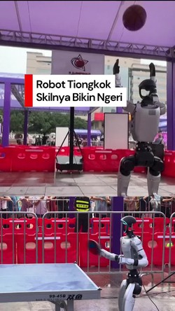 Video: Keren! Robot-robot Ini Bisa Ngeband, Main Tenis Meja, Sampai Jump Shot