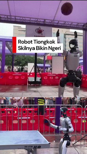 Video: Keren! Robot-robot Ini Bisa Ngeband, Main Tenis Meja, Sampai Jump Shot